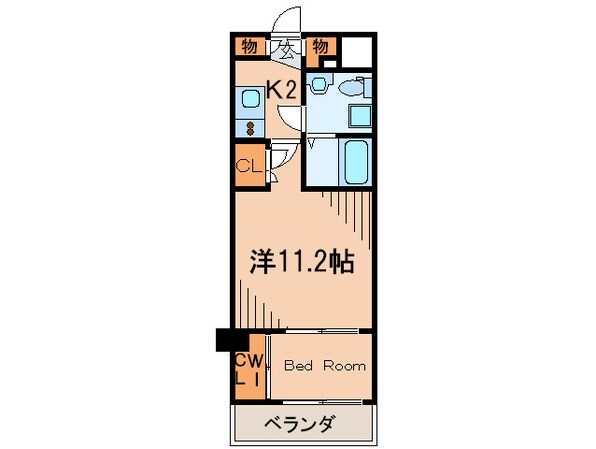 セレニテ甲子園の物件間取画像